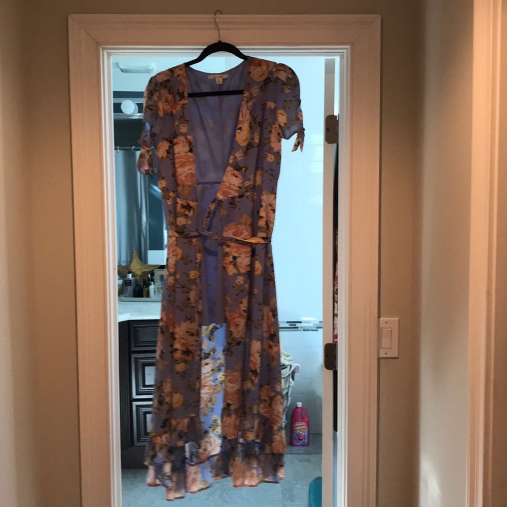 Floral maxi dress